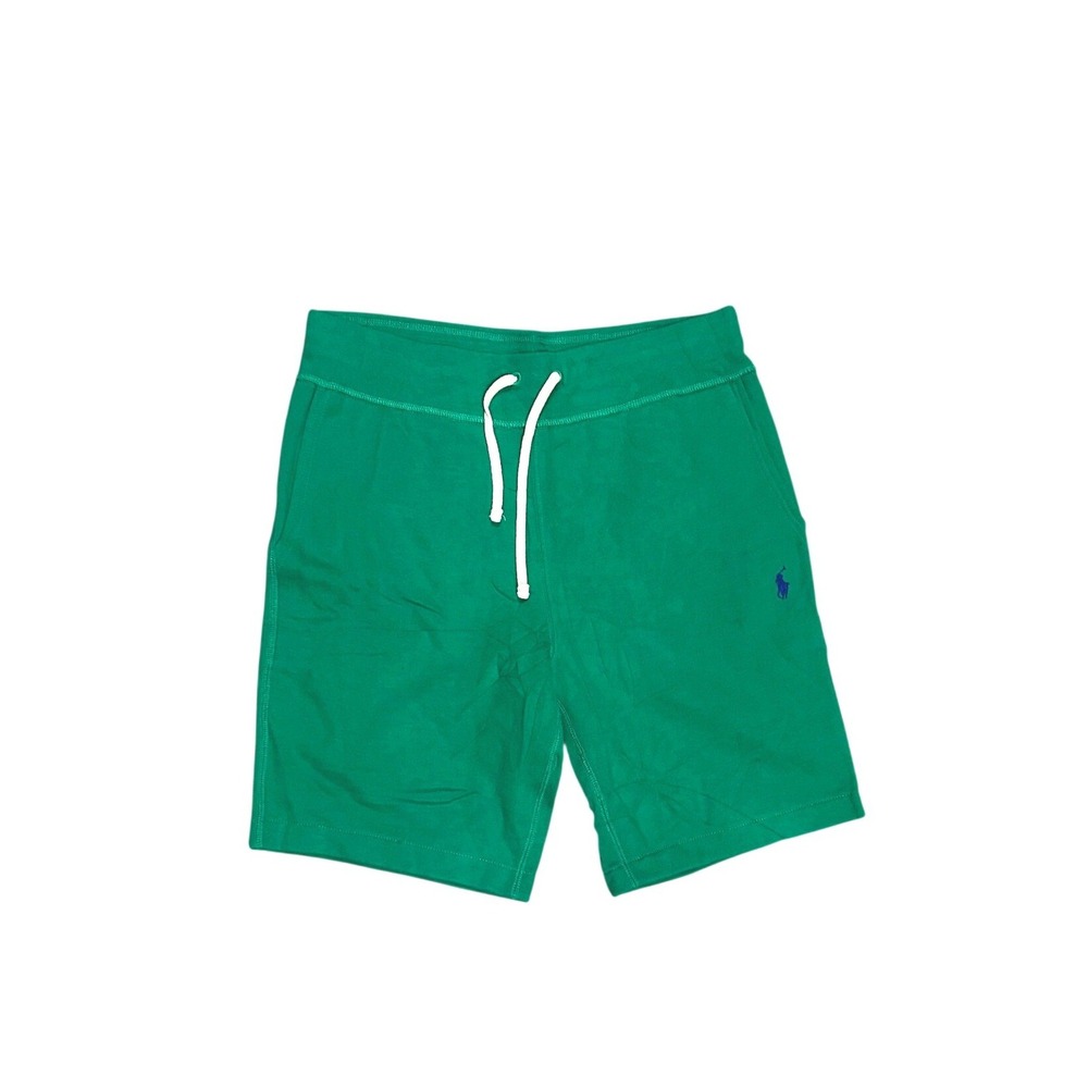 Polo Ralph Lauren Mens Green Fleece Sweat Shorts